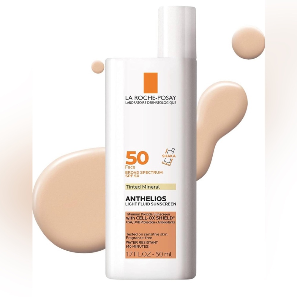 Anthelios Mineral Tinted Ultra Light Sunscreen Fluid SPF 50 1.7oz